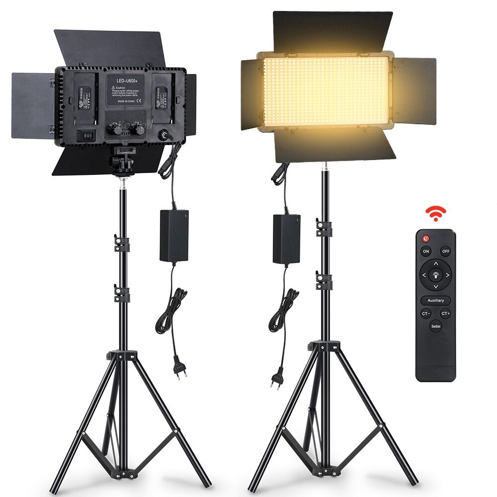 Trépied Lumineux : La qualité d'un studio photo avec une lumière